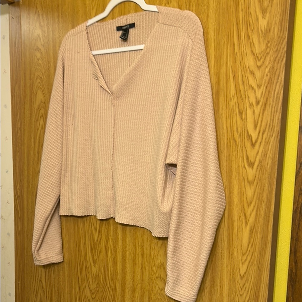 Forever 21 Beige Knit Sweater